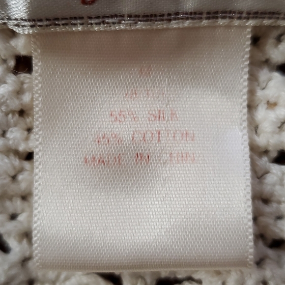 Tommy Bahama knit/shell long sleeve sweater - Picture 5 of 9